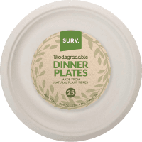 Eco Dinner Plates 26cm (25pk)