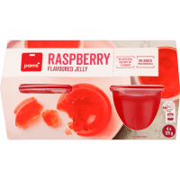 Raspberry Flavoured Jelly Cups (4 x 125g)