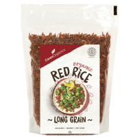 Organic Long Grain Red Rice (500g)