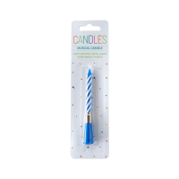 Musical Candles Assorted Colours (1pk)