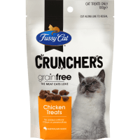 Crunchers Grainfree Chicken Cat Treats (100g)