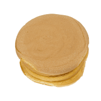 Plain Round Double Sponge (2pk)