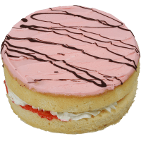 Round Sponge With Mock Cream (ea)