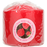 Rose Pillar Candle (1pk)