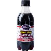 Sugar-free Cola & Raspberry (350ml)