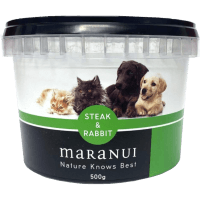 Nature Knows Best Steak & Rabbit Pet Food (500g)
