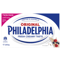 Original Philadelphia Twinpack Block (2 x 250g)