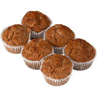 Apple & Cinnamon Bran Muffins (6pk)