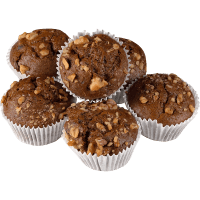 Coffee & Walnut Muffins (6pk)