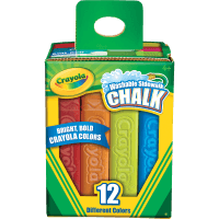 Washable Sidewalk Chalk (12pk)