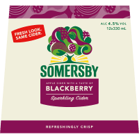 Blackberry Refreshing Cider Bottles (12 x 330ml)