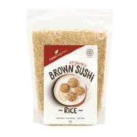 Organic Brown Sushi Rice (500g)