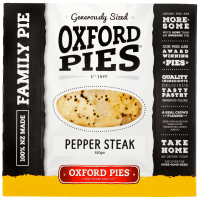 Pepper Steak Pie (650g)