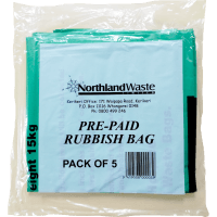 Rubbish Bags - Green (5pk)