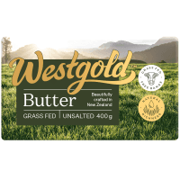 Unsalted Grass Fed New Zealand Butter (400g)