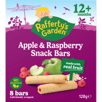 Apple & Raspberry Snack Bars 12+ Months (128g)