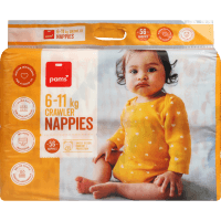 Nappies 6-11kg Crawler (56pk)