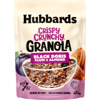 Black Doris Plum & Almond Crispy Crunchy Granola (400g)