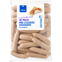 Pre-Cooked Sausages (35pk)