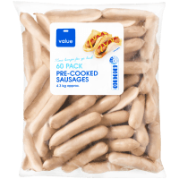 Pre-Cooked Sausages (60pk)