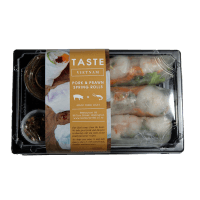 Pork and Prawn Spring Rolls (280g)