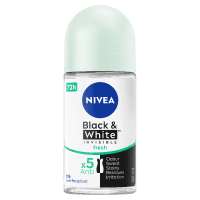Black & White Invisible Fresh 72Hr Protection Anti-Perspirant Deodorant Roll On (50ml)