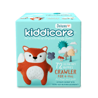 Deluxe Ultra Dry Nappies Boys & Girls 6-11kg Crawler (72pk)