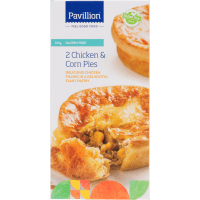 Gluten Free 2 Chicken & Corn Pies (2pk)