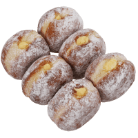 Custard Filled Donuts (6pk)