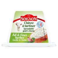 Garlic & Herbs Spreadable Goat's Cheese (140g)