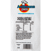 Chicken & Vegetable Pie (160g)