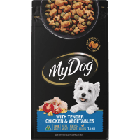 With Tender Chicken & Vegetable Adult Dry Dog Food (1.5kg)