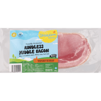 Rindless Middle Bacon (200g)