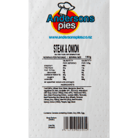 Steak & Onion Pie (180g)