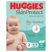 Nappies Infant For Boys & Girls Size 2 4-8kg (96pk)