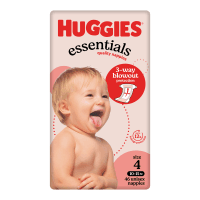 Essentials Nappies For Boys & Girls Size 4 10-15kg (46pk)