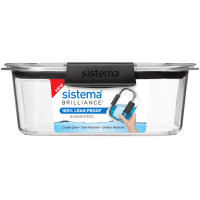 Brilliance Rectangle Container 920ml (1pk)