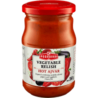 Peppers & Eggplant Ajvar Hot Relish (350g)
