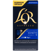 Decaffeinato Ristretto Intensity 9 Coffee Capsules (10 5.2g)