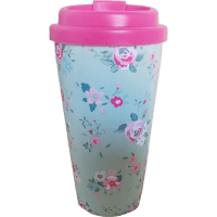 Chilled Out Double Wall Printed Coffee Mug Assorted (1pk)