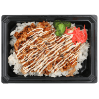 Chicken On Rice With Teriyaki Sauce & Mayo (1pk)