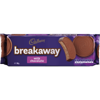 Breakaway Milk Chocolate Biscuits (180g)