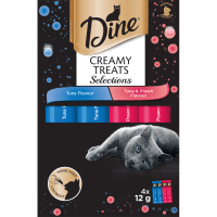 Creamy Treats Tuna Selection Cat Treats (4 x 12g)