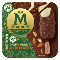 Dairy Free Almond Ice Cream (3 x 90ml)