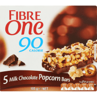 Milk Chocolate Popcorn Bars (5 x 21g)