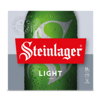 Light Low Alcohol Lager Beer Bottles (12 x 330ml)