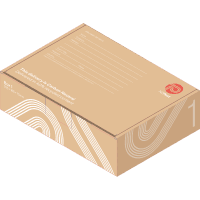 Eco Packaging Box Size 1 (1ea)