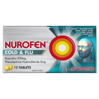 Cold & Flu Pe 200mg Ibuprofen Tablets (12pk)