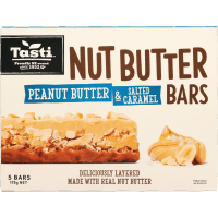 Peanut Butter & Salted Caramel Nut Butter Bars (5 x 35g)