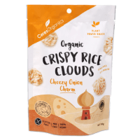 Cheezy Onion Charm Organic Crispy Rice Clouds (50g)
